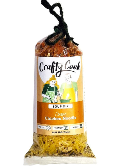Soup Collection 3 packs, 6 meals, one box, just add water. Crafty Cook easy fuss free meals