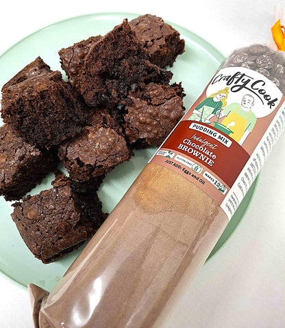 Gluten Free Chocolate Brownie Mix by Crafty Cook Easy homemade desserts cupboard restock monthly subs