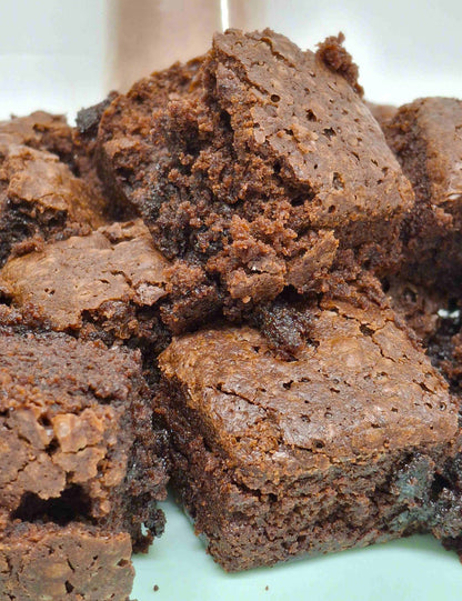 GF Brownies by Crafty Cook Delicious Doesn't Need to be Difficult Easy homemade desserts cupboard restock monthly subs