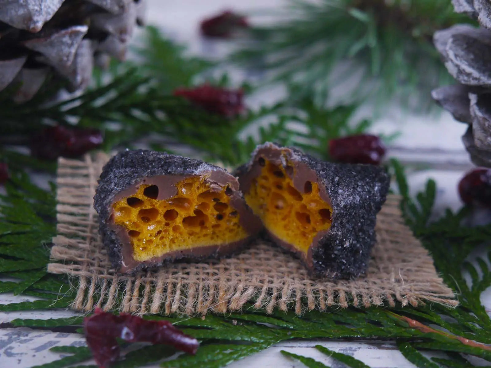 Cinder Toffee and Honeycomb