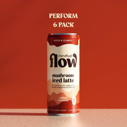 Lion's Mane Oat Latte - Salted Caramel 6x250ml