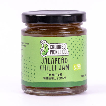Jalapeño Chilli Jam – with Apple, Green Pepper & Ginger (210g)