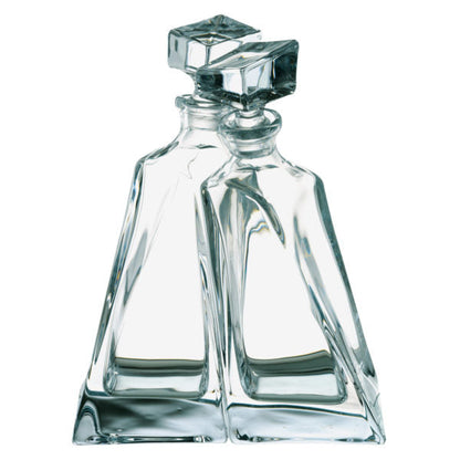 Glassware UK Lovers Crystal Decanter, 1-liter capacity, elegant clear glass with a classic shape, suitable for spirits or wine.