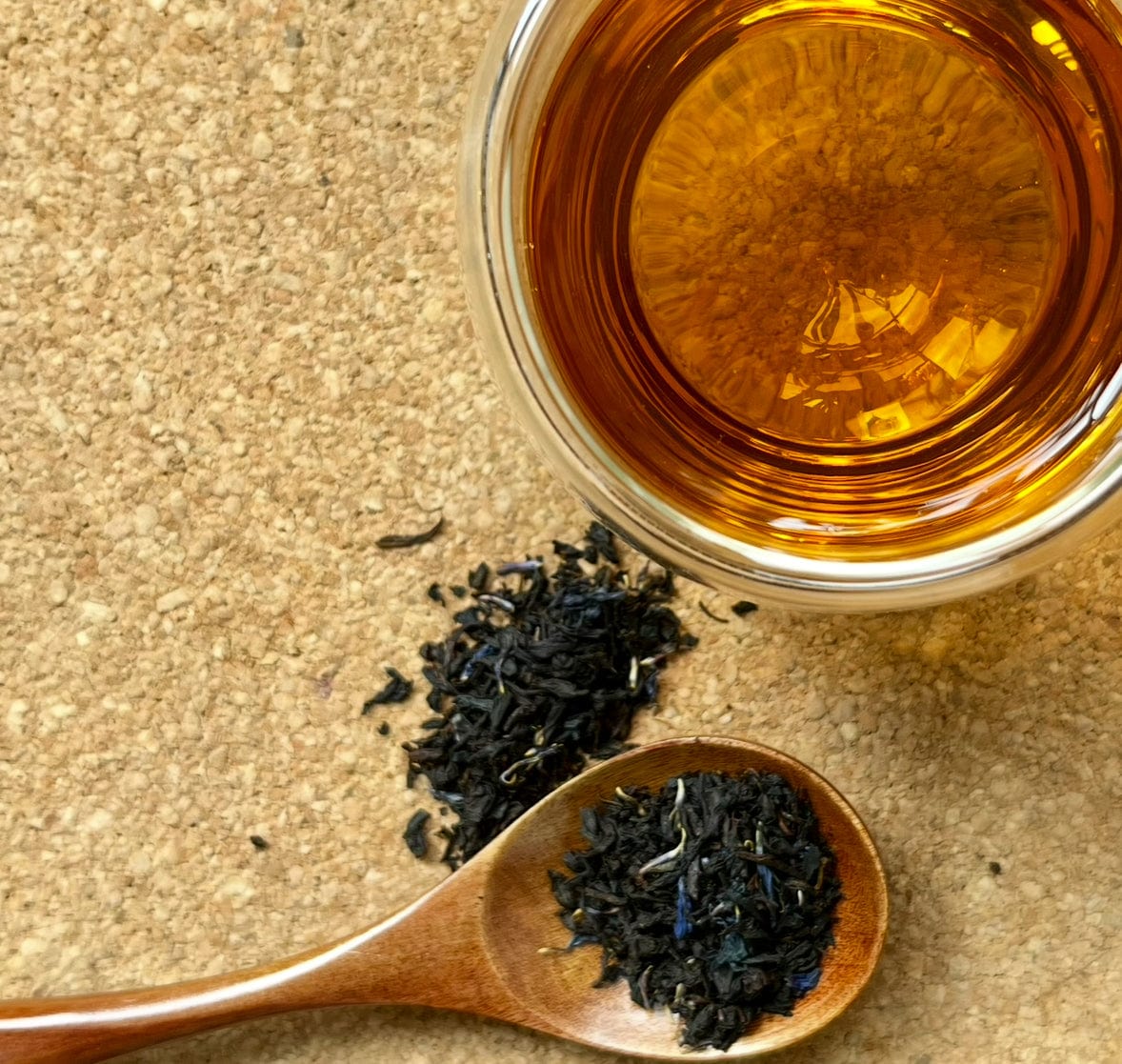 Loose leaf Classic Earl Grey black tea from Porter Hill Tea Company with fragrant bergamot citrus aroma.