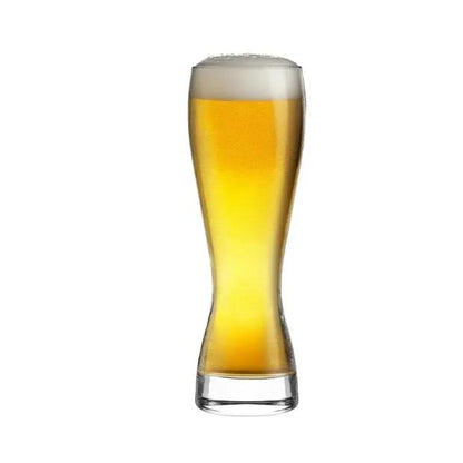 Glassware UK Stolzle 395ml beer tankard with clear glass and sturdy handle, ideal for serving beers and ales.