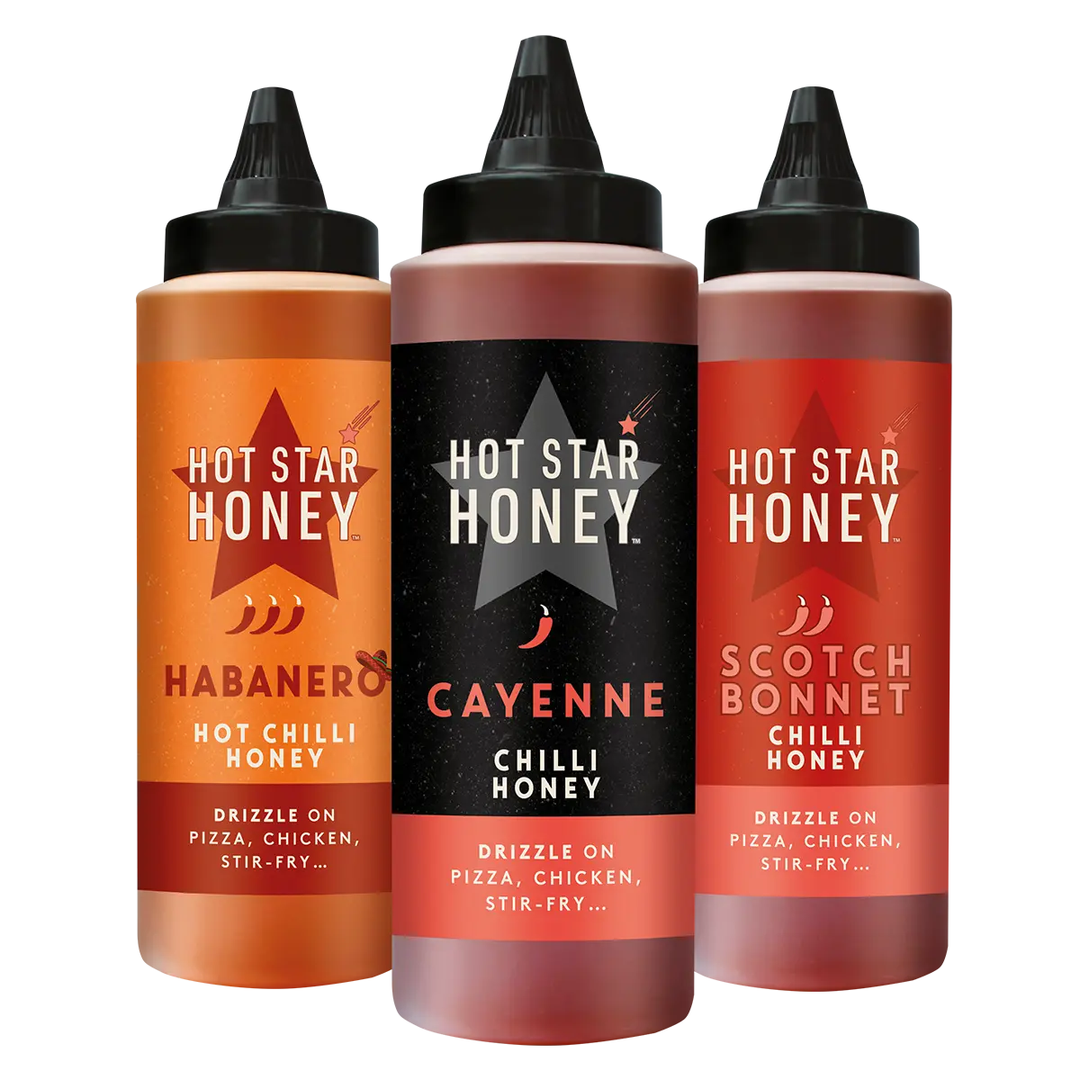 Chilli Honey Set Hot Star Honey