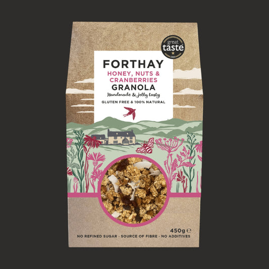 Forthay Granola Honey, Nut & Cranberry Granola 450g