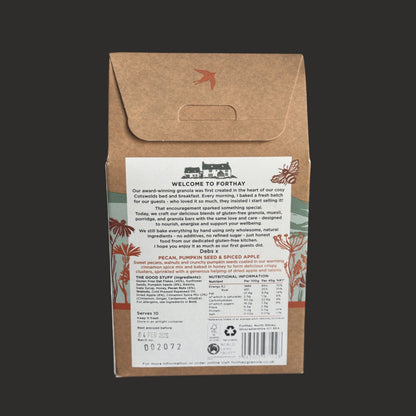 Forthay Granola Pecan, Pumpkin Seed & Spiced Apple Granola 450g