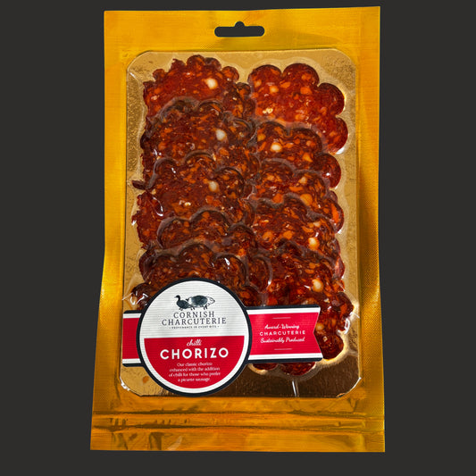 Cornish Charcuterie Sliced Chilli Chorizo 50g