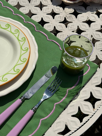 The Daphne Venetian Tumbler in Pink and Green