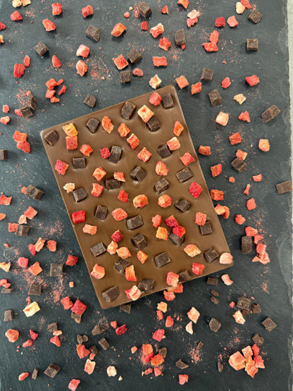Strawberry Fudge Brownie Bloc