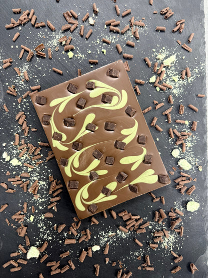 Peppermint Fudge Brownie Bloc