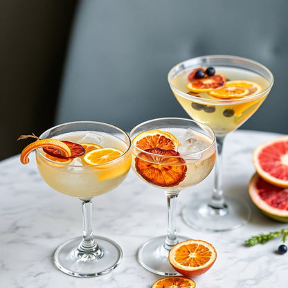 Fresh citrus mix from JoJo’s Kitchen featuring oranges, lemons, and limes arranged in a colorful display.