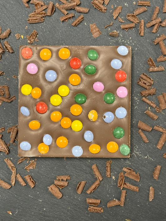 Rainbow Milk Chocolate Mini Bloc (96g)