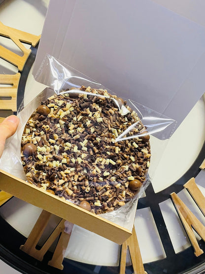 Marbleous Milk Chocolate Pizza