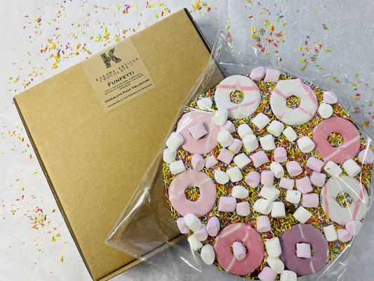 Funfetti Milk Chocolate Pizza