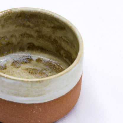 Handmade Bianca Grande ceramic mug by Ribera Handmade Ceramics, featuring a terra stoneware finish and textured design.