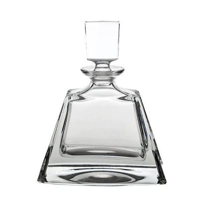 Elegant Boston Lead Crystal Midi Decanter by Glassware UK, 0.7Ltr, showcasing its clear, finely crafted design for wine or spirits.