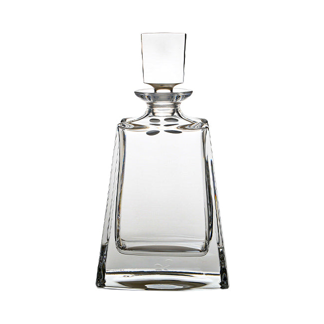 Elegant Boston Lead Crystal Decanter from Glassware UK, 0.7L, featuring a classic design and clear, sparkling glass.