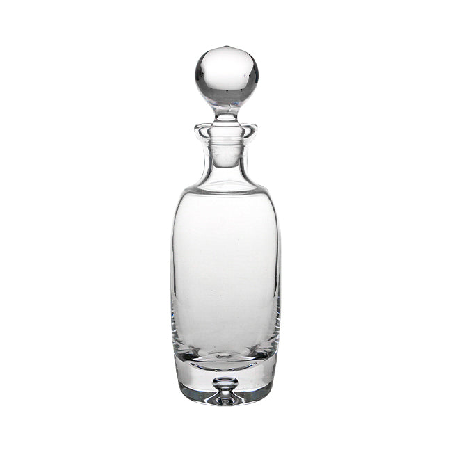 Krosno Bubble Based 0.5L glass decanter by Glassware UK, featuring a rounded, textured design for elegant wine or spirits serving.