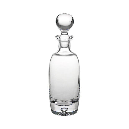 Krosno Bubble Based 0.5L glass decanter by Glassware UK, featuring a rounded, textured design for elegant wine or spirits serving.