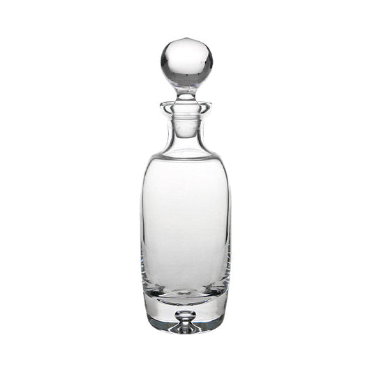 Krosno Bubble Based 0.5L glass decanter by Glassware UK, featuring a rounded, textured design for elegant wine or spirits serving.