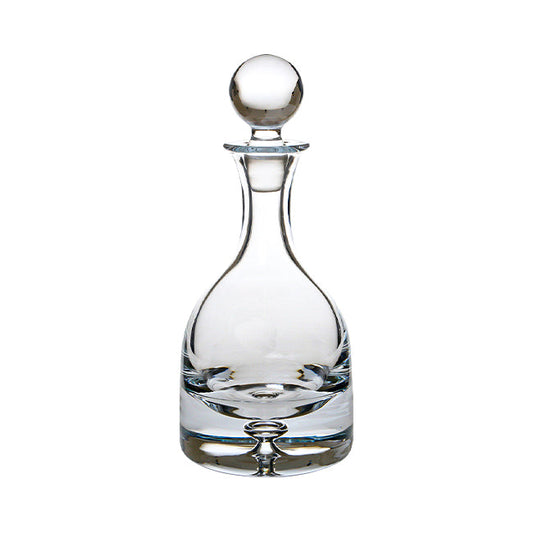 Krosno Bubble Based Wine Decanter 0.6L from Glassware UK, clear glass with bubble design for aerating wine.