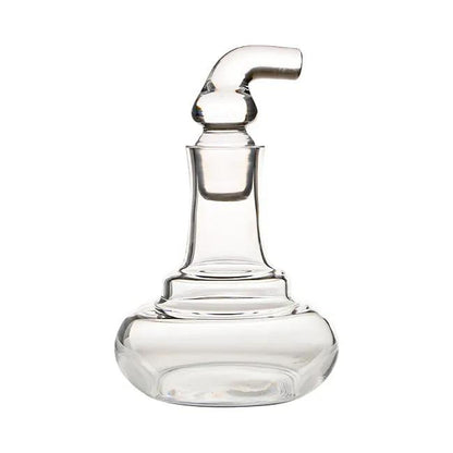 Krosno Handmade Glass Mini Decanter with 0.1L capacity, clear glass, elegant design, by Glassware UK.