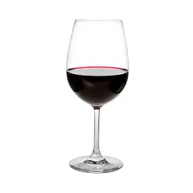 Set of six Stolzle Weinland red wine glasses, 540ml capacity, clear glass with elegant bowl shape, designed for wine drinking.