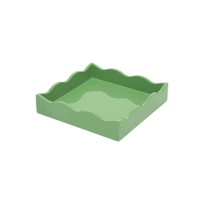 Square Allegra Tray in Green