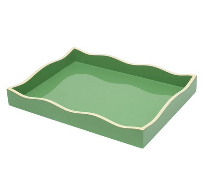 Allegra Wiggle Tray in Green