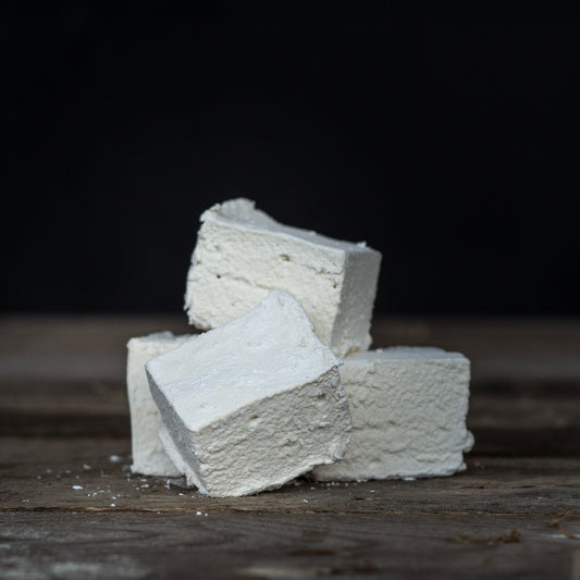 Harry's Giant Marshmallows, large soft marshmallow treats from Harry's Hot Chocolate brand, shown on a white background.