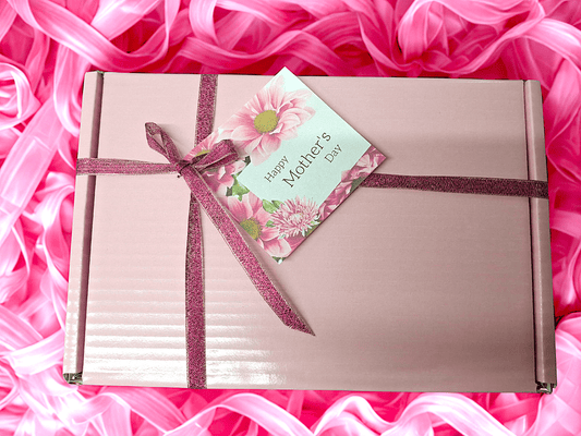Crafty Cook Mother's Day gift box featuring a special 3-course meal with beautifully arranged dishes and festive packaging.