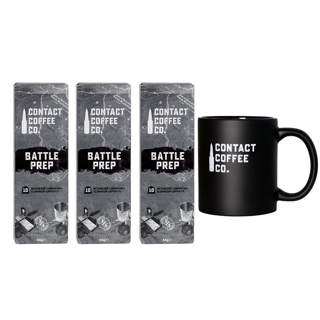 Month of Nespresso coffee deals from Contact Coffee Company Ltd., featuring various Nespresso coffee capsules and accessories.