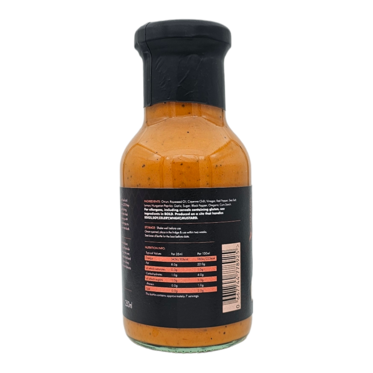 FireFly Barbecue Nashville Hot Sauce bottle showing label and back design, a spicy BBQ sauce for grilling and dipping.