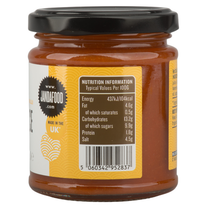 Hot Chilli Sauce 190g | Made with aged red jalapenos and habanero chillies