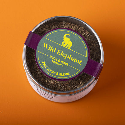Organic dried thyme from Wild Elephant, a 100g package of fresh herbal thyme for cooking, by Whole Food Earth.