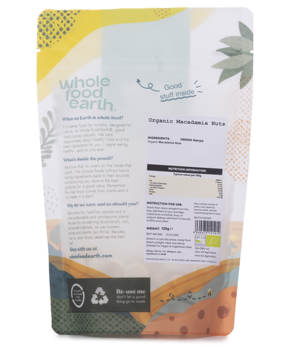 Organic Macadamia Nuts