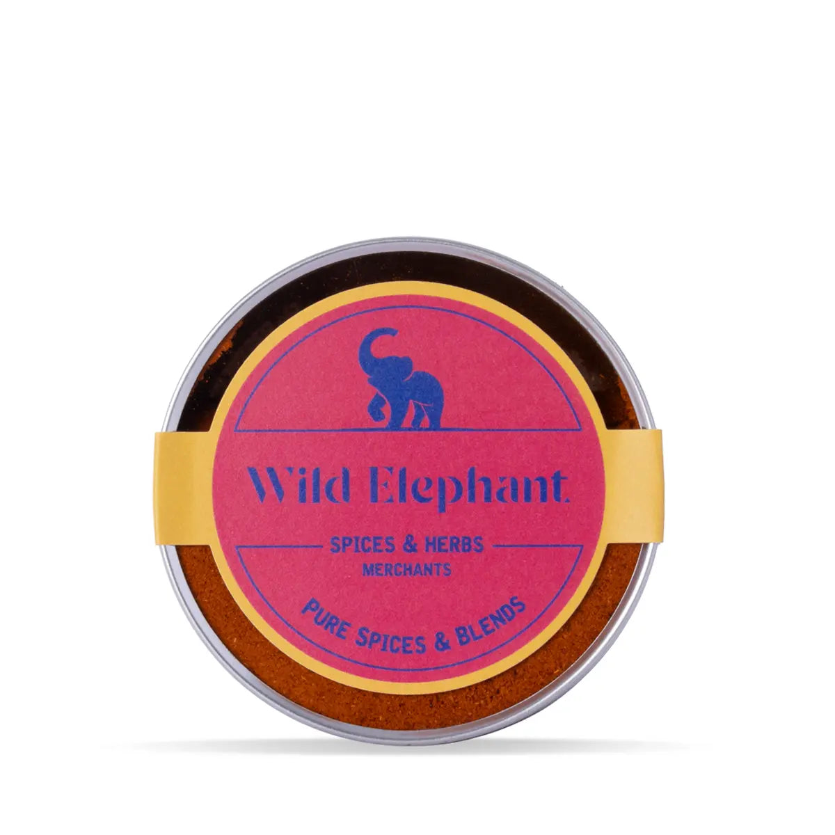 Organic paprika powder by Wild Elephant, a vibrant red herb and spice in a 100g package, perfect for adding flavor to dishes.
