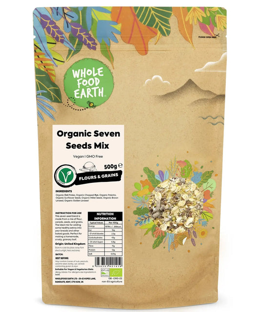 Organic Seven Seeds Mix Whole Food Earth