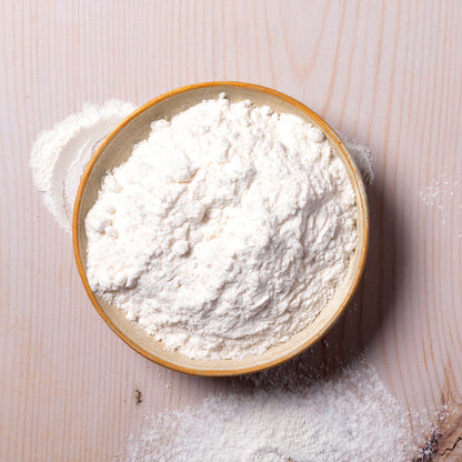 Organic sugar cane powder from Whole Food Earth, showing the natural, granulated sugar substitute in a clear container.