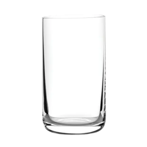 Set of six 60ml Finesse shot glasses by Glassware UK, showcasing clear glass with a simple, elegant design.