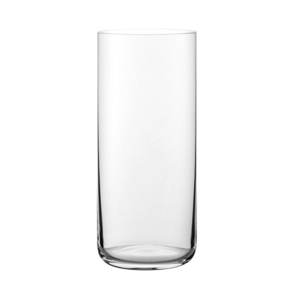 Glassware UK Finesse Long Drink whiskey tumblers, 350ml, clear glass with a sleek design for enjoying spirits and cocktails.