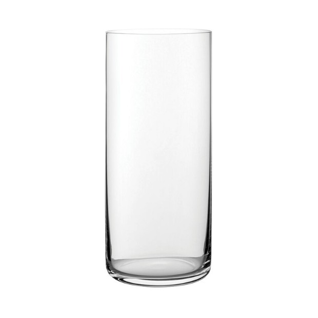 Clear Finesse Highball Glass by Glassware UK, 450ml whisky tumbler with a sleek design, perfect for enjoying beverages.