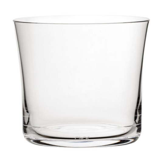 Savage lowball whisky tumbler by Glassware UK, 290ml, clear glass with a sleek design, ideal for serving spirits.