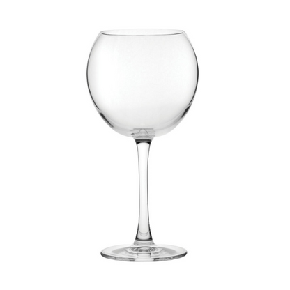Set of six Reserva Balloon Gin Glasses from Glassware UK, 580ml capacity with elegant rounded bowls for gin enjoyment.