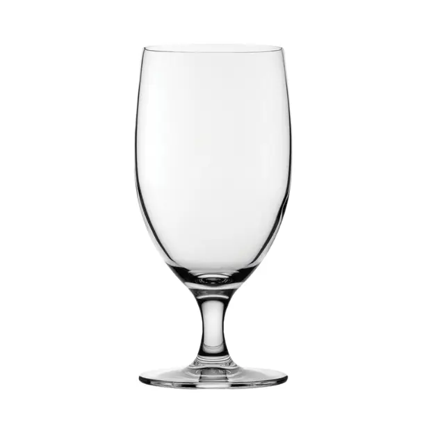 Set of six Reserva Beer Glasses by Glassware UK, 415ml tankards with clear glass and sturdy handles, perfect for enjoying craft beers.