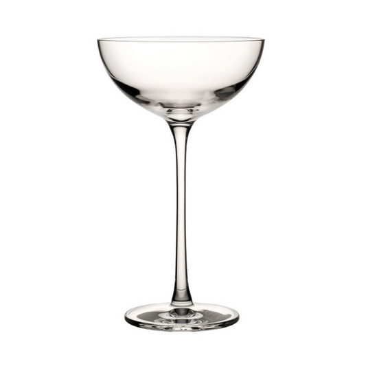 Hepburn coupe glass by Glassware UK, 200ml cocktail glass with elegant design, perfect for serving drinks in style.