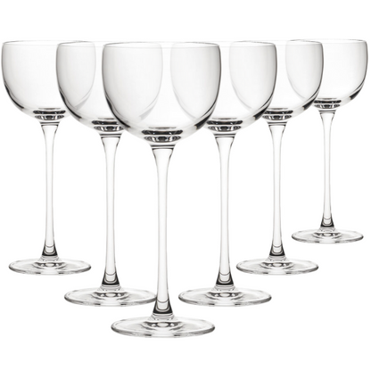 Set of six Savage Pony cocktail glasses by Glassware UK, 135ml capacity, clear glassware for drinks and cocktails.