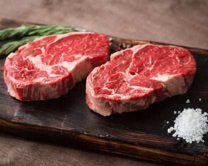 Grass-Fed Dry-Aged Beef Rib Eye Steak